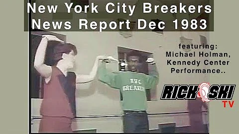 New York City Breakers Breakdance News Report 1983...