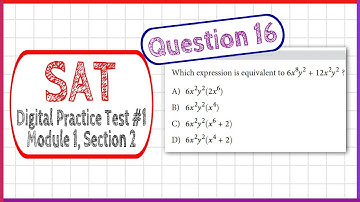 Question 16 from SAT Digital Practice Test 1, Module 1, Section 2