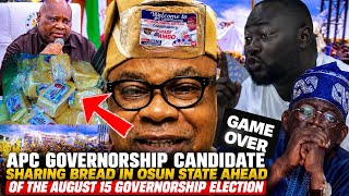 Tinubu APC Governorship Candidate Sharing Bread IN Osun State Ahead Of The Augustus 15 Election