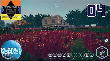 MOBILE BASE BEGINNING!!!!! - Planet Nomads - Episode 4