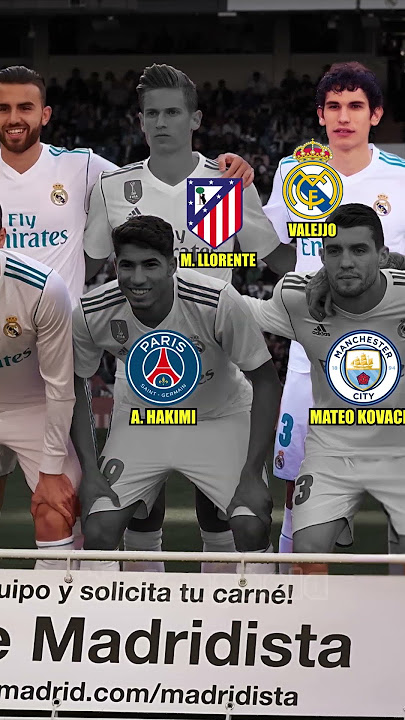 Squad Real Madrid 2017/2018 | Second Team #bintangbola