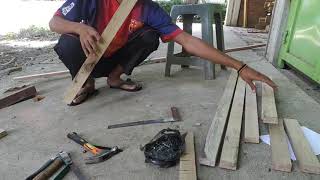 Tips cara membuat rak pot bunga dari kayu