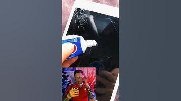 Fix phone screen with toothpaste.. Part 2! #lifehack #tipsandtricks #shorts