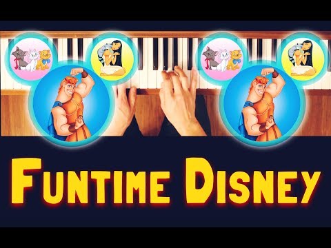 Zero To Hero Funtime Disney Intermediate Piano Tutorial 