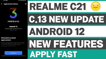 Realme C21 Received C.13 New Update Review | Realme C21 Update | New Features | Apply Fast.