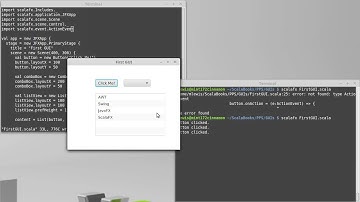 Events and Handlers (in ScalaFX)