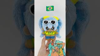 Make Brazilian Miku 10cm Plush Doll #hatsunemiku #brazilian #trend