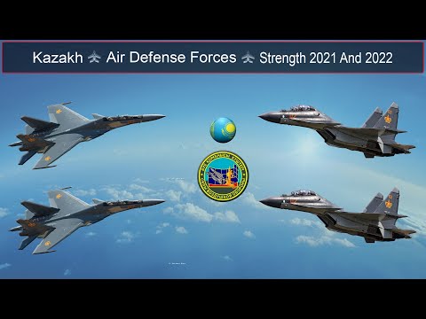 Kazachse luchtverdedigingstroepen Kracht 2021 en 2022