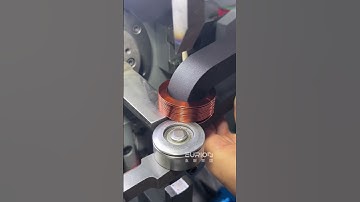 Common Mode Choke Coil Winding Machine | Enameled Flat Wire Winder | PEEK Wire Forming Equipment.