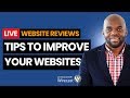 Website Reviews - Improve your website episode 4