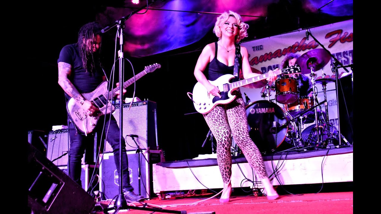 Samantha & Eric McFadden tore it up @ The Samantha Fish Cigar Box Guita...