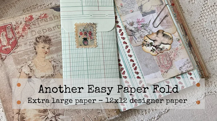 Another Fancy Fold Journaling Paper - Quarter Fold...