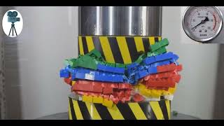 TOP 20 STRONG OBJECTS CRUSHED BY 500 TON HYDRAULIC PRESS | ASMR Captured