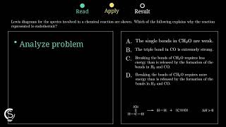 2025 AP Chem Question 20 - Bond Energy and Enthalpy