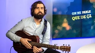He has just been voted best singer in the Paris metro