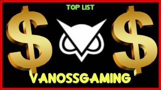 How much does VanossGaming make on YouTube 2016