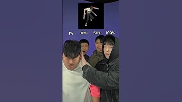 1% vs 30% vs 50% vs 100% #beatbox #tiktok