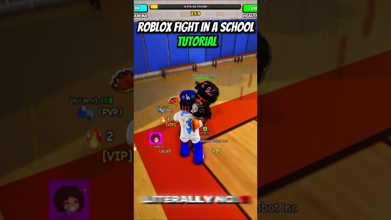 How To Win Every Roblox Fight In School Step By Tutorial Shorts