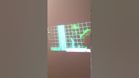 Using our new pocket projector