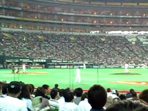 110608 巨人vs福岡ソフトバンク　越智　＠ヤフードーム