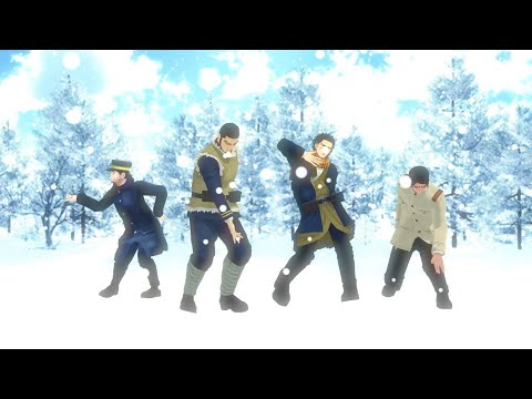 【金カムMMD】ヒビカセ☆祝アニメ３期決定☆樺太先遣隊【杉元佐一・鯉登音之進・月島基・谷垣源次郎】