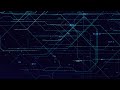 Cyberpunk Hi Tech Line Background video | Footage | Screensaver