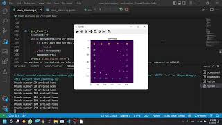 Python model for town planning
