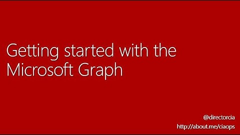 Getting started automating Microsoft 365 administration with the Graph