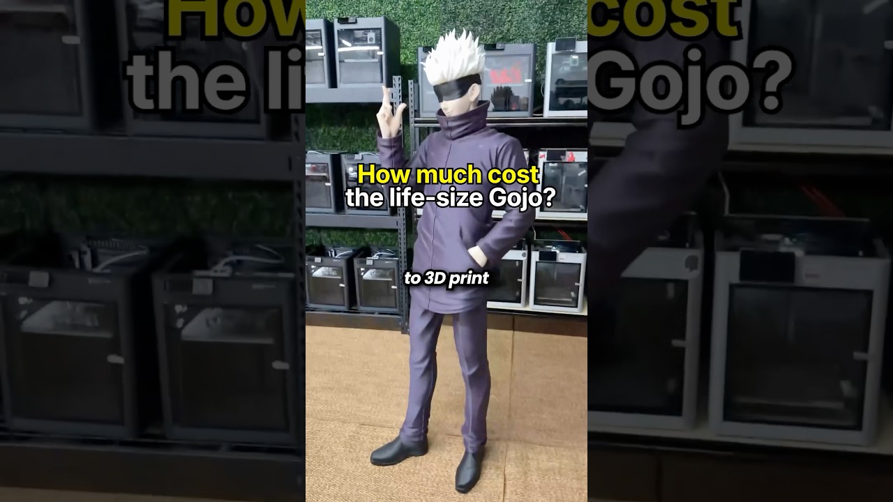 How much does it cost to make a Gojo statue?