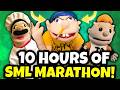 *10 HOURS* OF SML MARATHON! (FUNNIEST JEFFY VIDEOS)