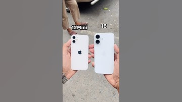 iPhone 12 Mini Vs iPhone 16 || Camera Zoom Test! #shorts
