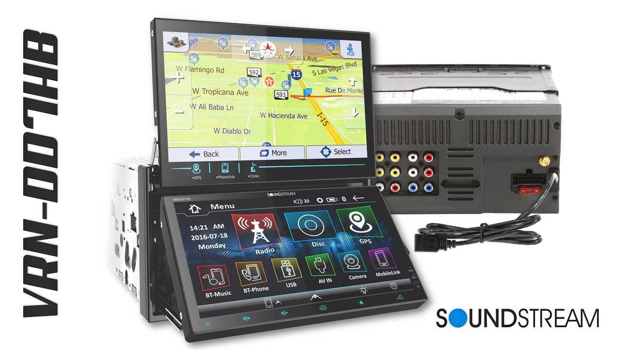 Car Multimedia Entertainment w/ Dual 7" HD Motorized Touchscreens - YouTube