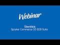 Spryker commerce os b2b suite berblick  webinar  spryker