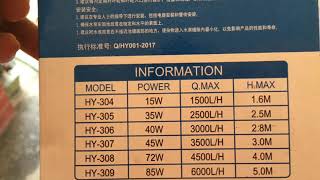 Seabillion HY-306 Pump