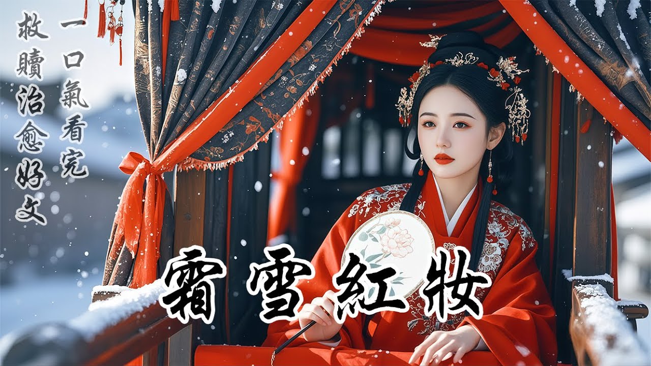 【霜雪紅妝】與裴騁南和離三年。沐錦兮家送親的喜轎和裴騁南接親喜轎相遇。他要娶的，是陽城千尊萬貴的郡主。她要嫁的，是剛死一周的段小將軍。積雪厚重，霜結成冰。城外三十裏，兩頂喜轎撞在了一起