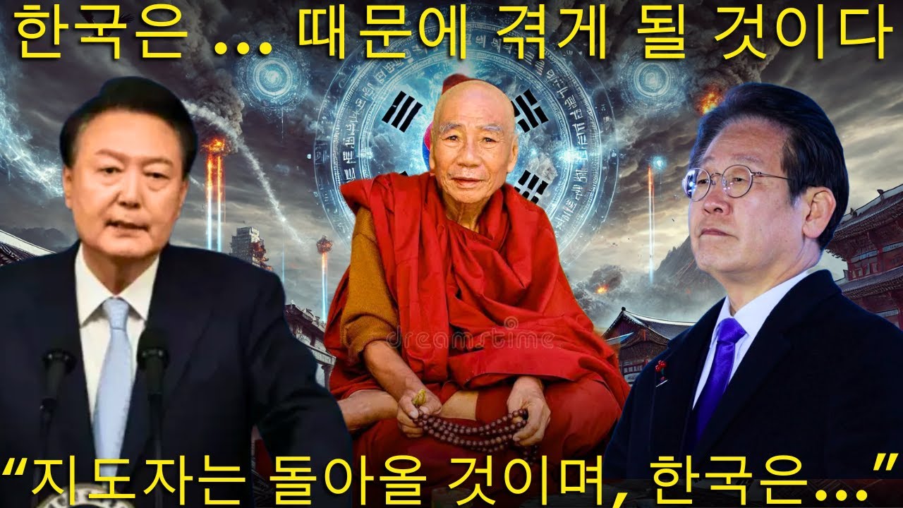 Outline Video 충격적인 윤석열 vs 이재명, 한국의 새로운 대통령의 운명과 그 이후에 일어날 일에 대한 예언, 탄허 스님의 주요 제자가 밝힘 강력한 예언적 계시