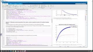 Video 11 on MATLAB for a 1st course in control - feedback with 1st order systems
