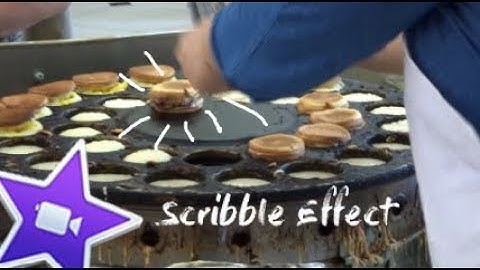 DOODLE / SCRIBBLE EFFECT - iMovie Tutorial