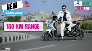 FD MOTORS ELECTRIC SCOOTER || F5-A Pro || Electric scooter in Nepal || Updated Model 2024 ||