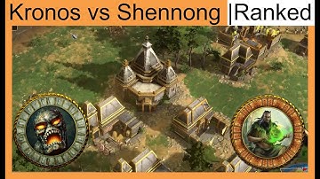 Kronos vs Shennong | 1v1 Ranked | Age of Mythology Retold