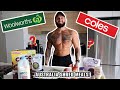 AUSTRALIAN SHRED MEALS | WHAT I EAT IN A DAY TO LOSE BODY-FAT!! **2600 CALORIES**