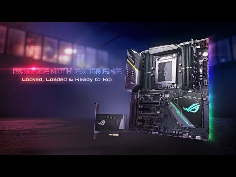 ROG Zenith Extreme X399 for your Ryzen Threadripper- Locked, Loaded & Ready to Rip | ROG