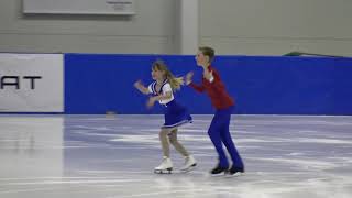 12. Santa Claus Cup 2018 Mia Lee Meyer And Tobias Huber Ger - Id Intermediate Novice Free Dance