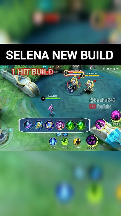 MLBB ONE HIT BUILD SELENA #mlbb #mlbbshorts #ml #mobilelegends #mlbbhighlights #shorts