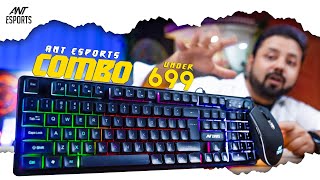 Ant Esports KM 1600 || Best Gaming Keyboard & Mouse combo under 1000 in 2023 || @techboxhindi