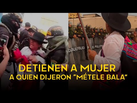 Lima: Policía detuvo arbitrariamente a mujer a quien le dijeron "métele bala"