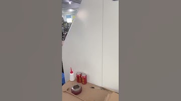 A460 Twisted and Flat Handle Together Square Bottom Paper Bag Machine Running in Customer factory