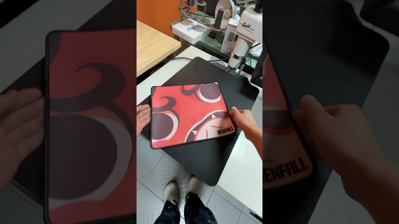 Fulfilling an Emberpout Mousepad Order for My Small Business 