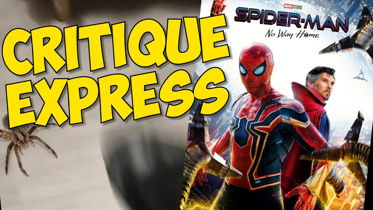 Critique express - SPIDER-MAN NO WAY HOME (séance presse) (Avec et Sans