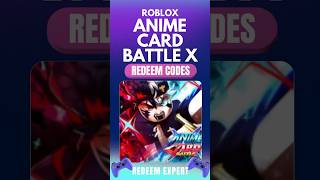 Anime Card Battle X Codes | Anime Card Battle X Redeem Codes #animecardbattle